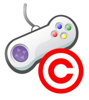 Copyrighted video game icon.svg
